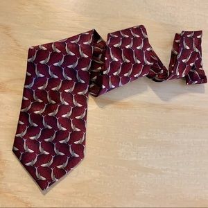 3/$20 The Nature Conservancy Silvertip Shark Silk Tie